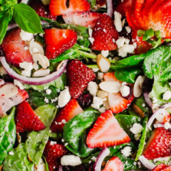 Strawberry Spinach Salad